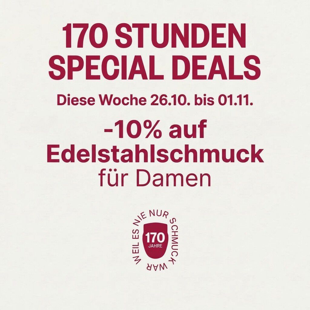 170 STUNDEN DEALS
