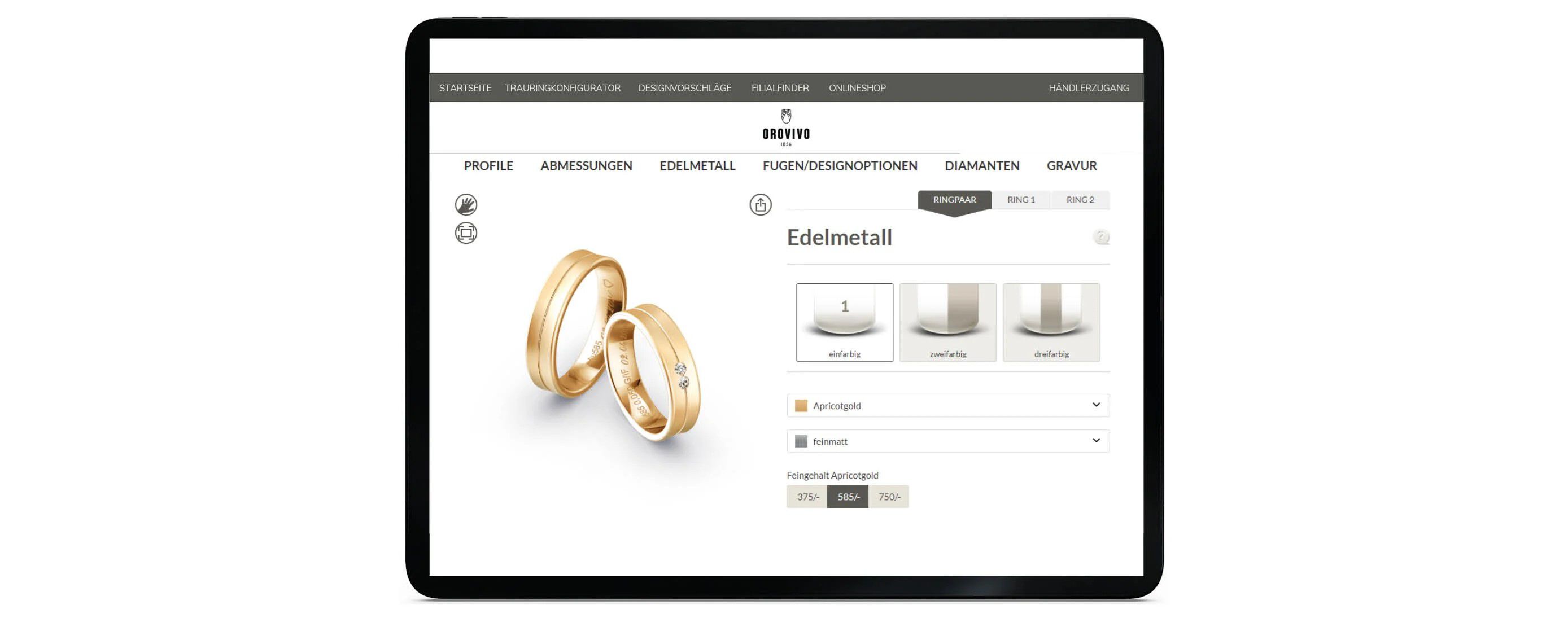 Trauringkonfigurator