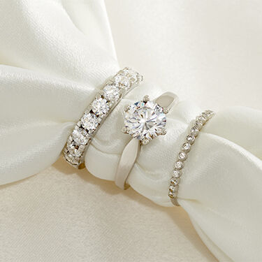 Wei&szlig;gold Verlobungsringe