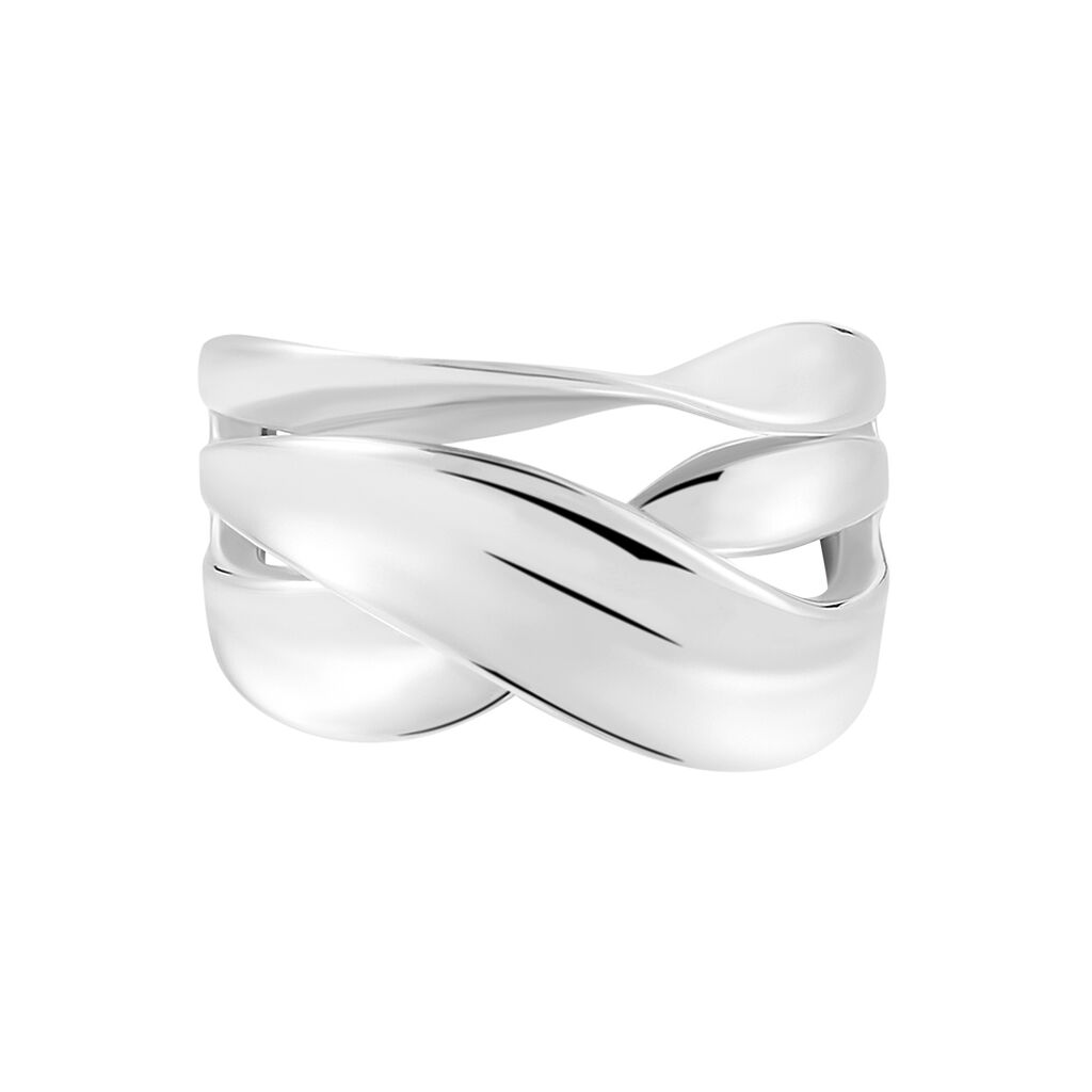 EMMELINE Damen Ring Silber Silber 925 B 1,45 mm