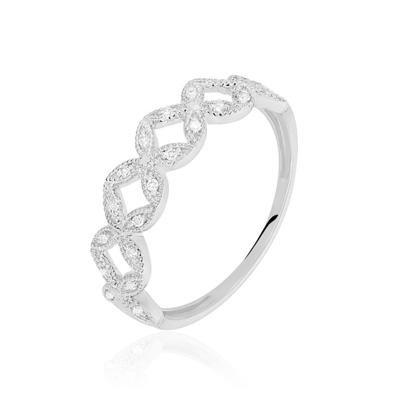 Bague Or Weiss Luciana - Spannringe Damen | OROVIVO