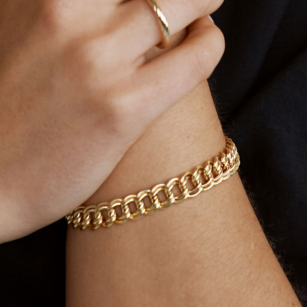 Damen Armkette Gold 585 Sani 9,50mm  - Armketten Damen | OROVIVO