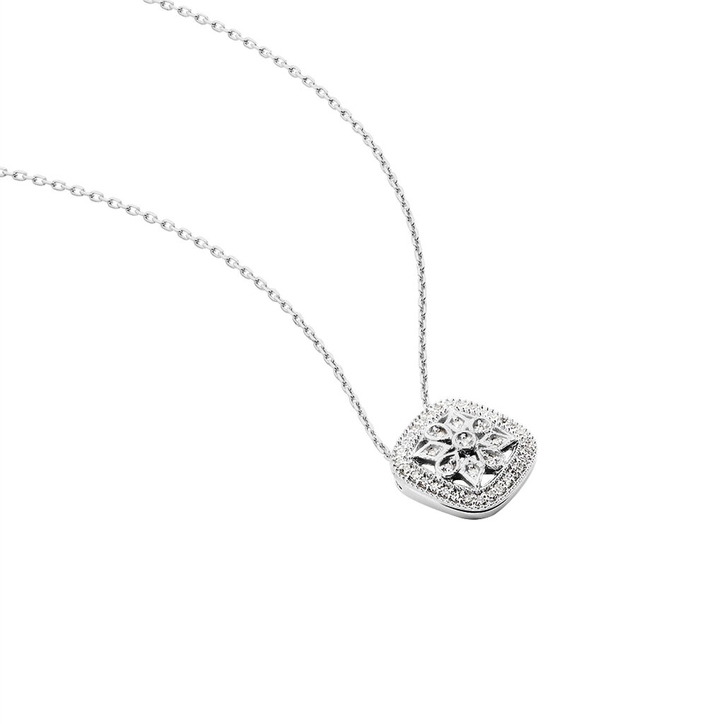 Collier Or Weiss Alixia Diamant - Spannringe Damen | OROVIVO
