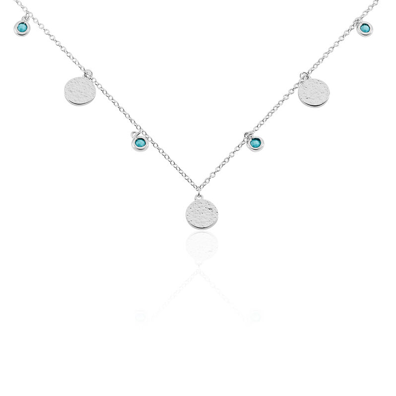 Collier Argent Tanaya Pampilles Rondes - Spannringe Damen | OROVIVO