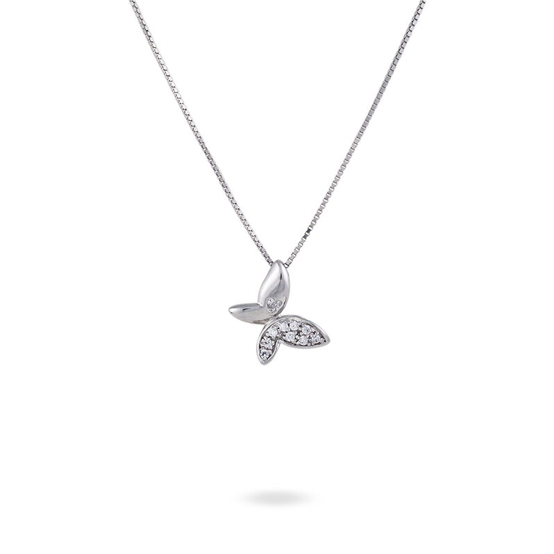 Collier Ninnaae Argent Blanc Oxyde De Zirconium - Spannringe Damen | OROVIVO
