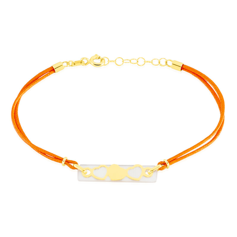 Bracelet Endza Or Jaune Nacre - Spannringe Damen | OROVIVO