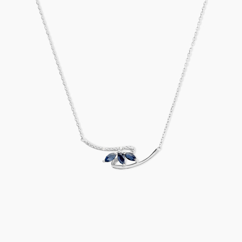 Collier Or Et Saphir - Spannringe Damen | OROVIVO
