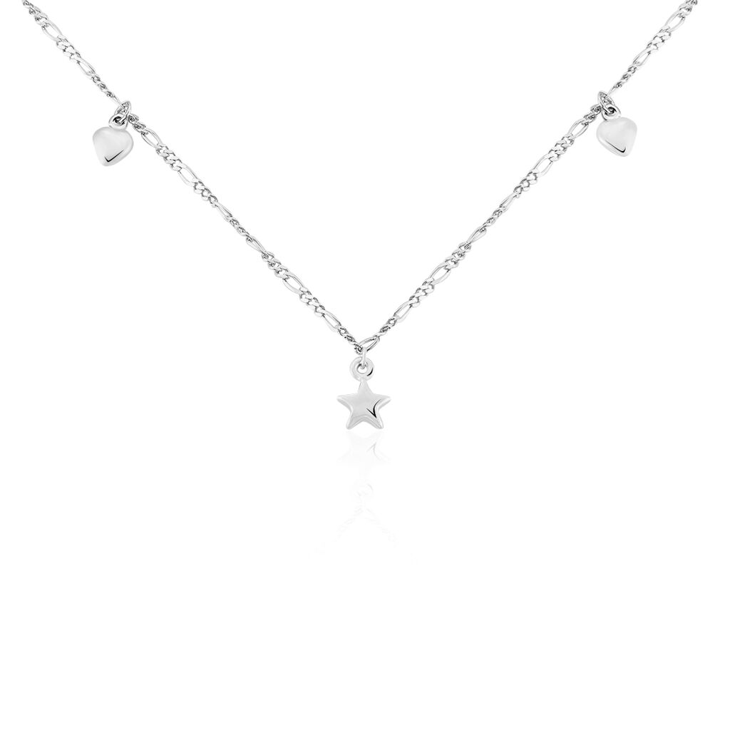 Damen Fußkette Silber 925 Stern, Fußkette ohne Stein