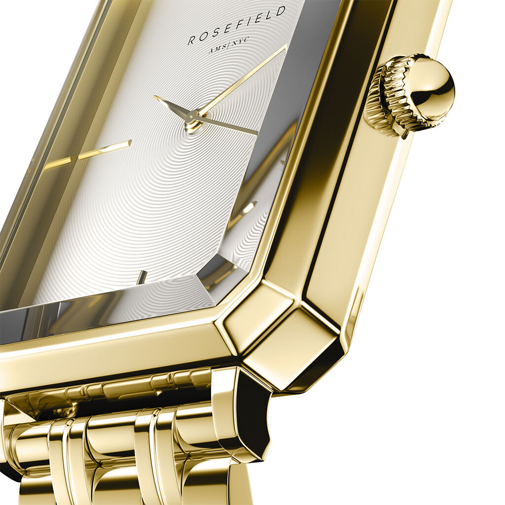 Montre Rosefield Octagon Weiss