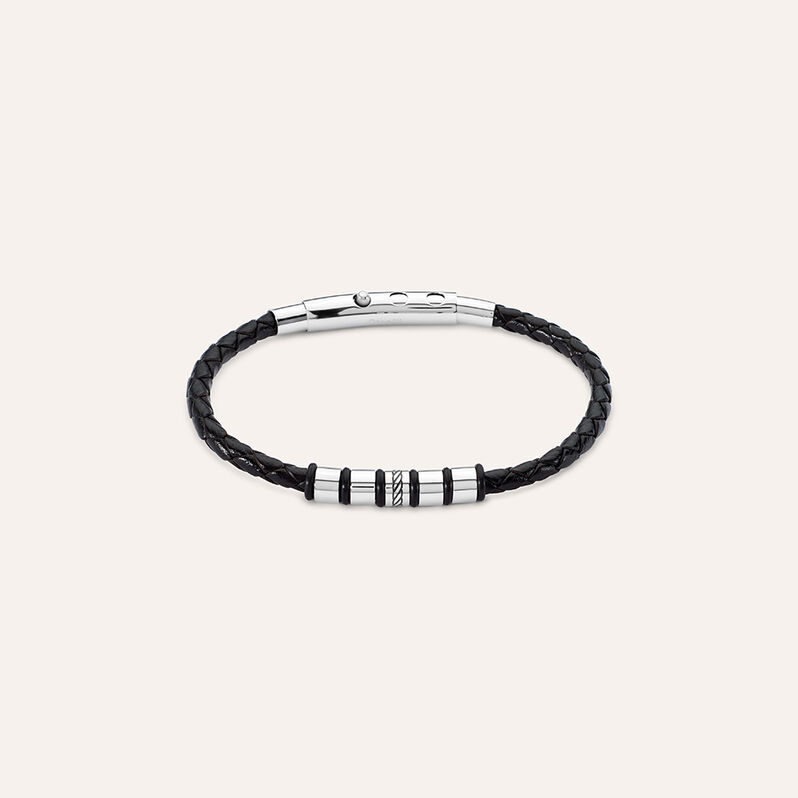 Bracciale Man Code Acciaio - Spannringe Herren | OROVIVO