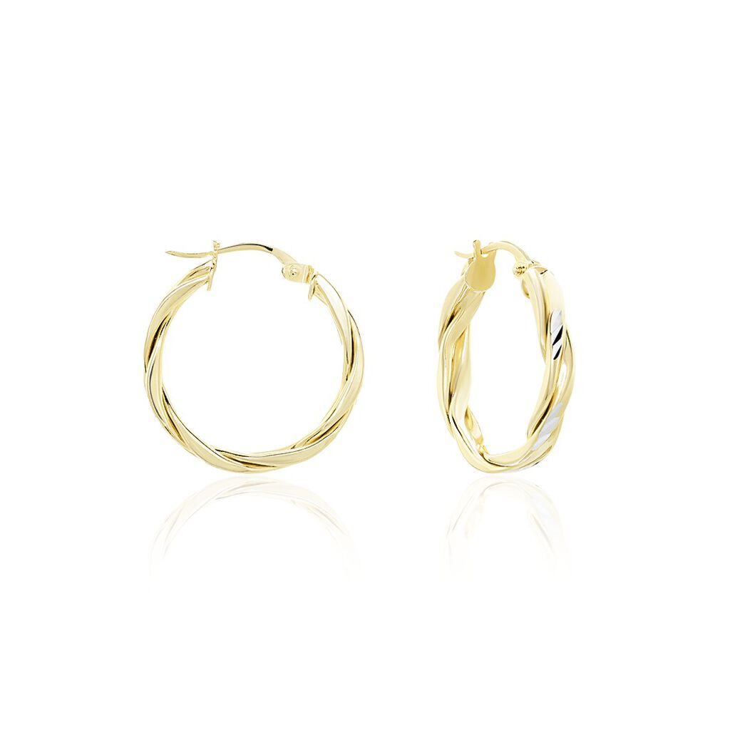 Damen Creolen Silber 925 B 2 mm