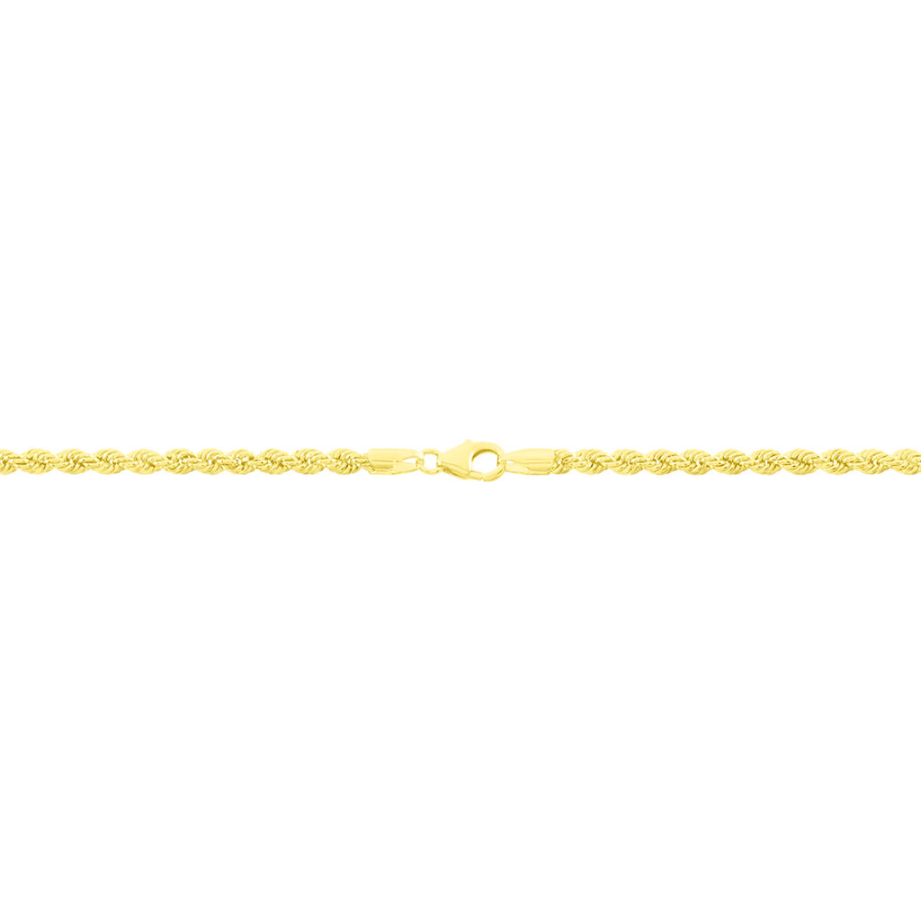 Damen Kordelkette Gold 375  - Halsketten Damen | OROVIVO
