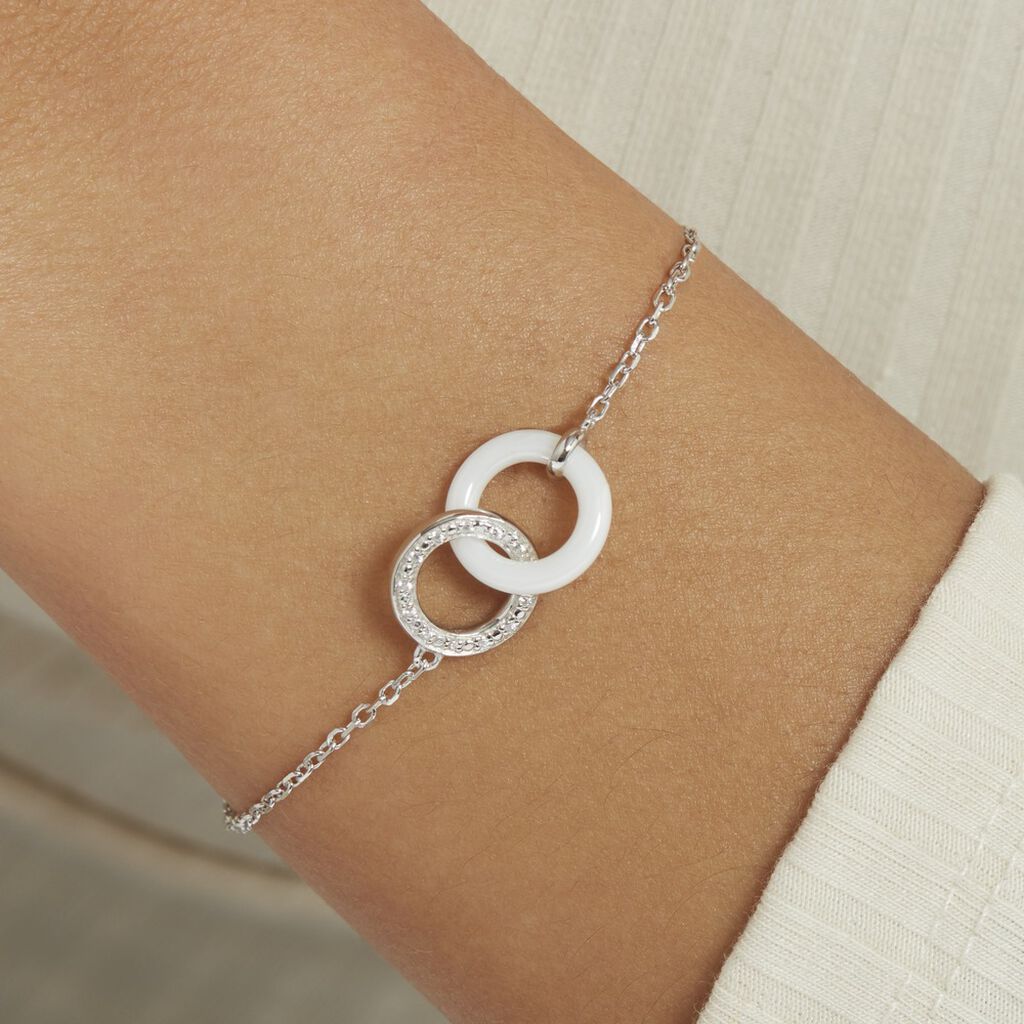 Bracelet Argent Dina Cercle - Spannringe Damen | OROVIVO