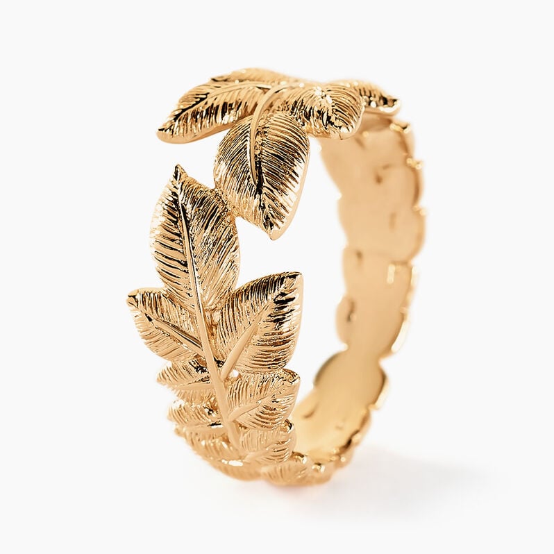 Bague Althea Plaqué Or Doré - Spannringe Damen | OROVIVO