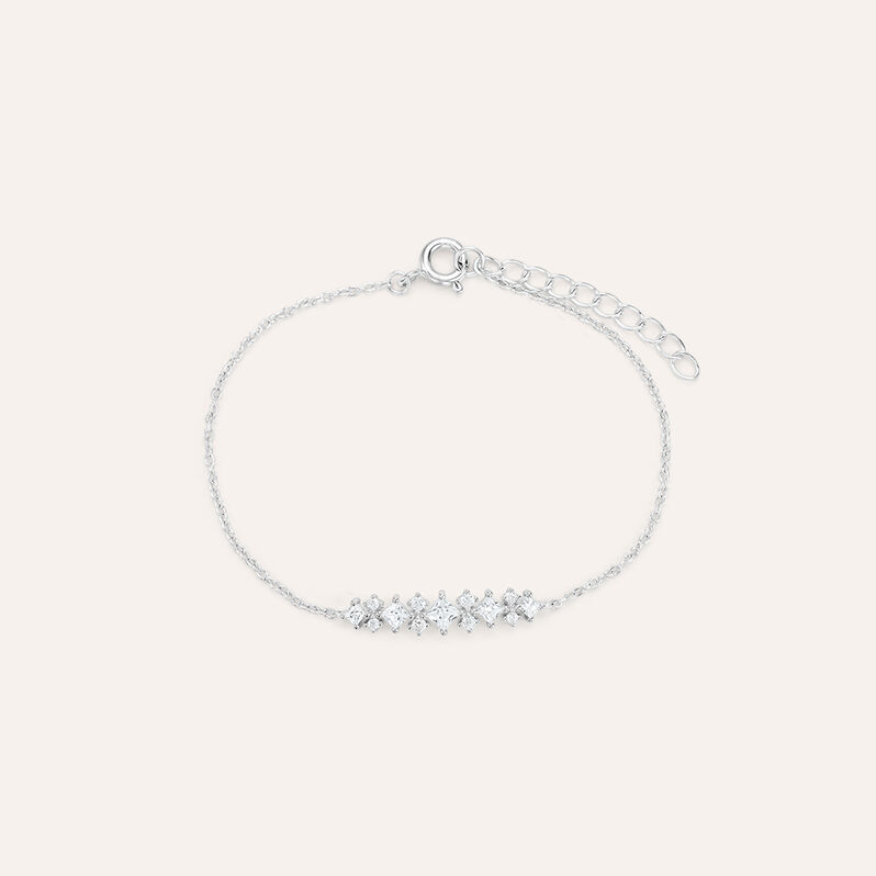 Bracciale Silver Elegance Argento Rodiato Cubic Zirconia - Spannringe Damen | OROVIVO
