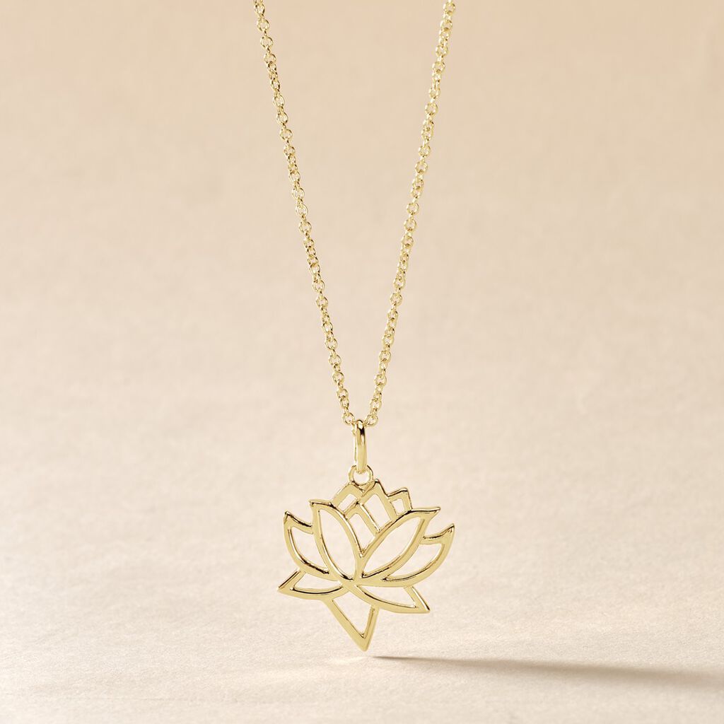 Collier Plaque Or Fuji - Spannringe Damen | OROVIVO