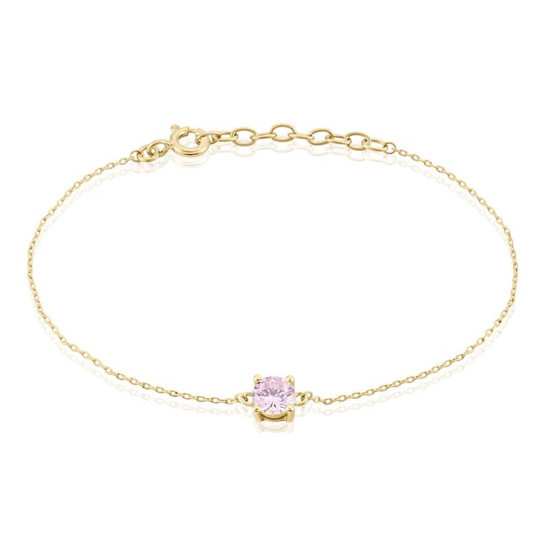 Bracelet Plaqué Or Jaune Nilay Oxyde De Zirconium - Spannringe Damen | OROVIVO