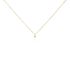Monopoli Damen Collier Gold 750 (18 Karat) Diamant Wei&szlig; 0,16 ct