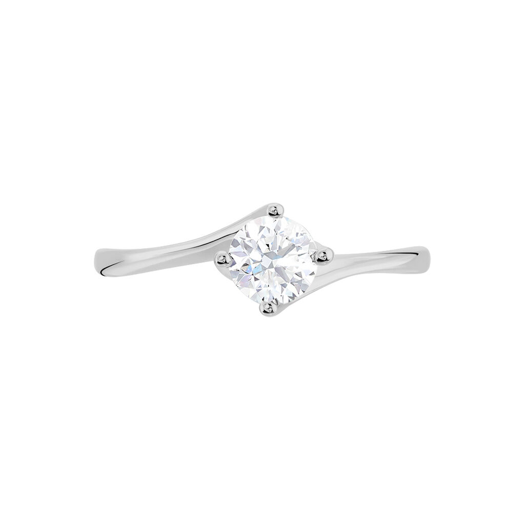 Damen Ring Weißgold 750 Diamant 0,53ct Firmamenti  - Verlobungsringe Damen | OROVIVO