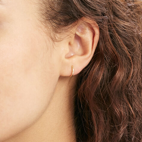 Damen Creolen Gold 375 - Creolen  | OROVIVO