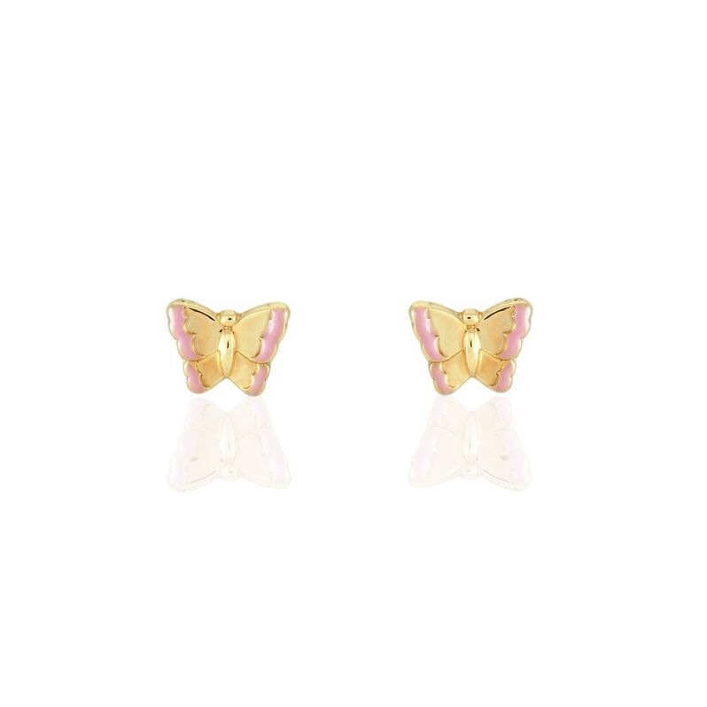 Orecchini Lobo Bon Ton Oro Giallo - Spannringe Damen | OROVIVO