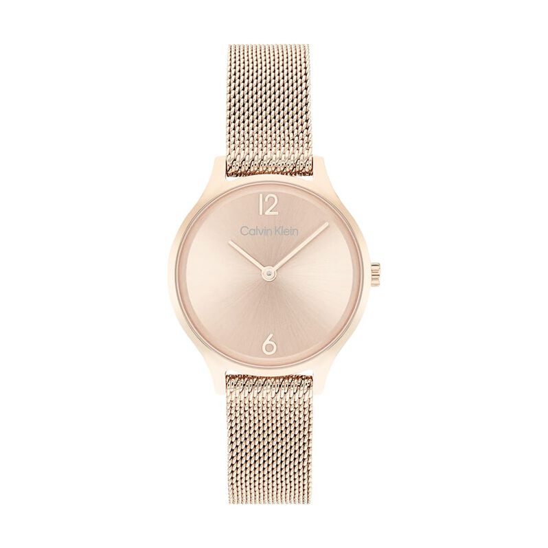 Montre Calvin Klein Timeless 2h Rose - Spannringe Damen | OROVIVO