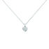 Damen Halskette Weißgold 375 Diamant 0,059ct Herz - Herzketten Damen | OROVIVO