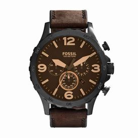 Fossil Herrenuhr Nate Chronograph JR1487 Quarz - Analoguhren Herren | OROVIVO