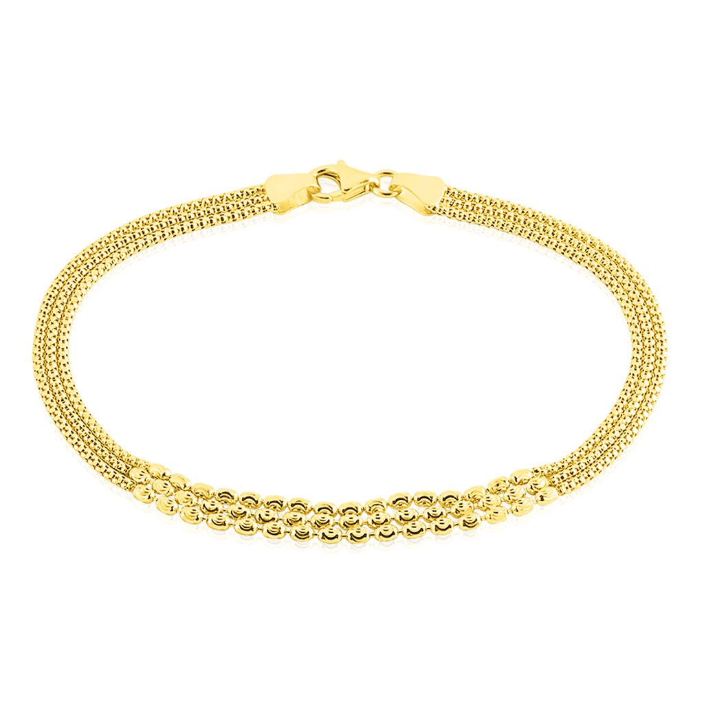 Thumbnail - Damen Armkette Gold 375 Kugeln, Armkette ohne Stein