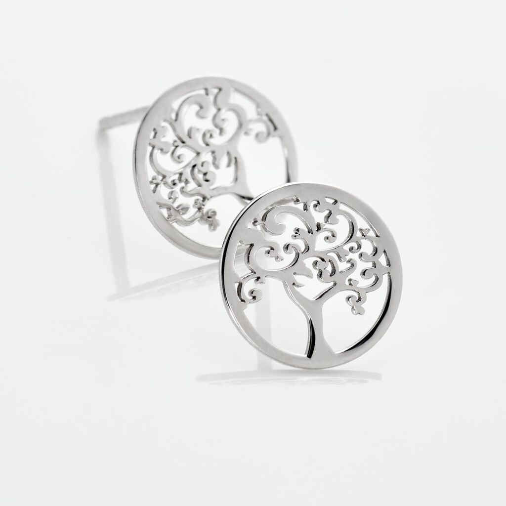 Damen Ohrstecker Silber 925 Lebensbaum Isabel - Ohrstecker Damen | OROVIVO