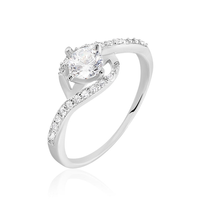 Bague  Argent  Et Oxydes - Spannringe Damen | OROVIVO