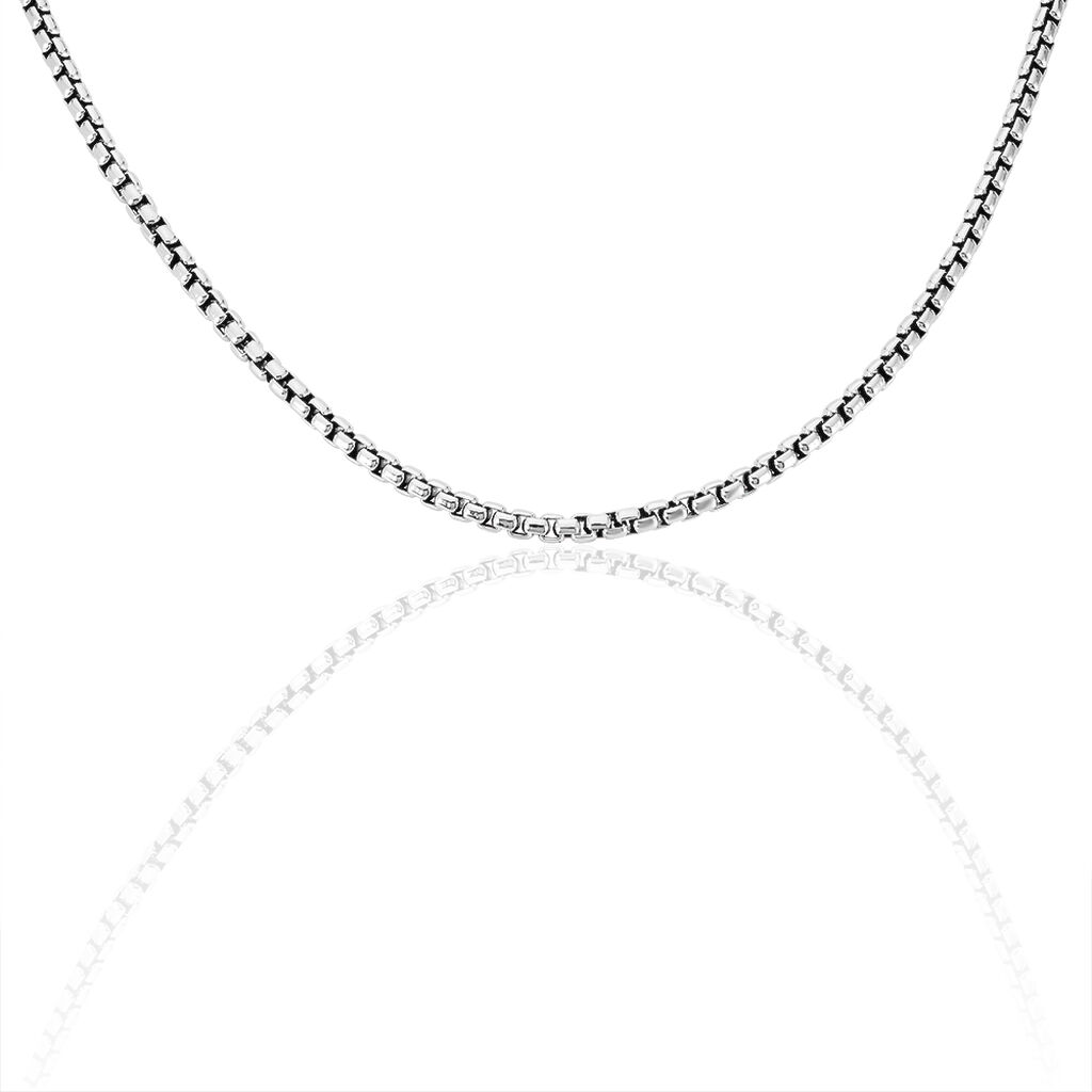 VENEZIA Herren Kette Silber 925 B 3,7 mm, Kette ohne Stein