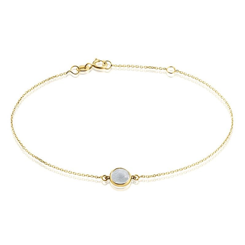 Bracelet Or Jaune Arenale Topaze - Spannringe Damen | OROVIVO