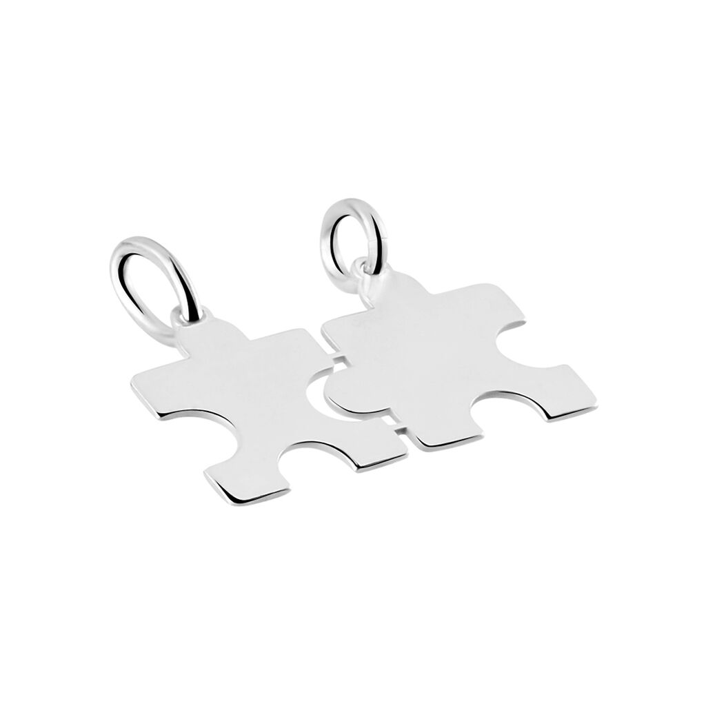Anhänger Silber 925 Rhodiniert Puzzel - Schmuckanhänger Damen | OROVIVO