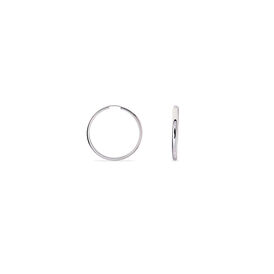 Damen Creolen Silber 925 40mm - Creolen Damen | OROVIVO