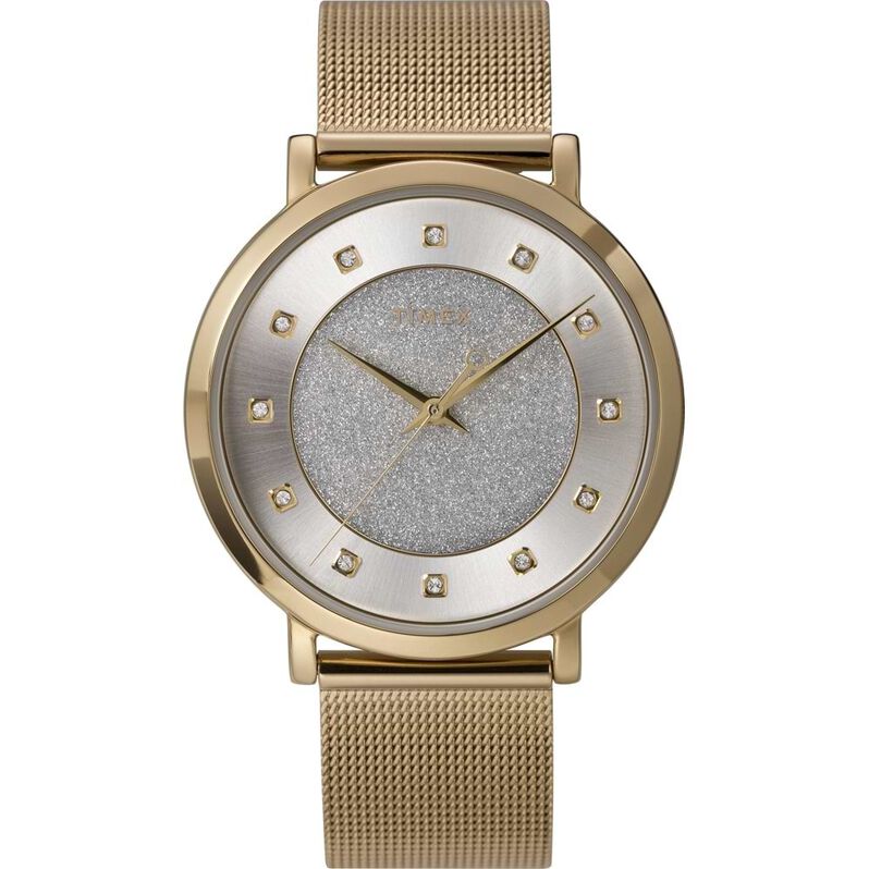 Orologio Al Quarzo Timex Crystal Tw2u67100 - Spannringe Damen | OROVIVO