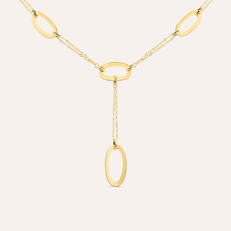 Collana Gold Essence Oro Giallo - Spannringe Damen | OROVIVO