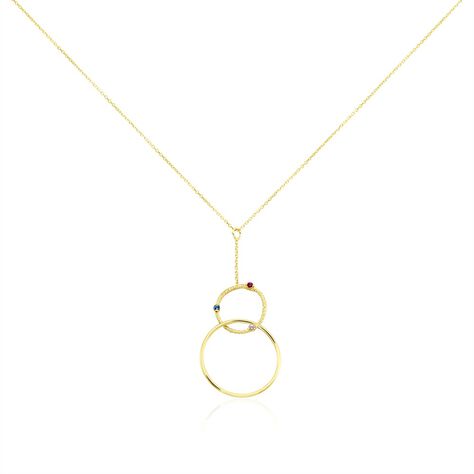 Damen Halskette Gold 375 Zirkonia - Halsketten Damen | OROVIVO