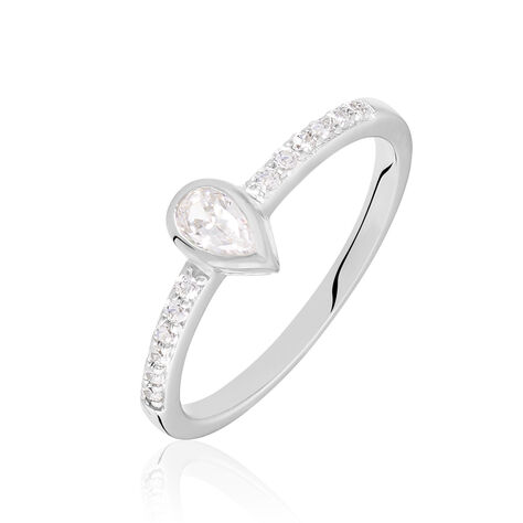 Damenring Silber 925 Zirkonia  - Verlobungsringe Damen | OROVIVO