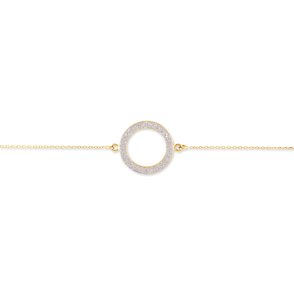 Damenarmband Gold 375 Kreis  - Armbänder mit Anhänger Damen | OROVIVO