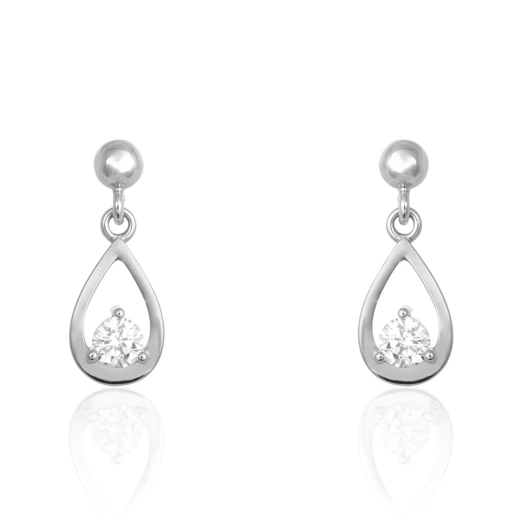 Damen Ohrstecker Silber 925 Zirkonia - Ohrstecker Damen | OROVIVO
