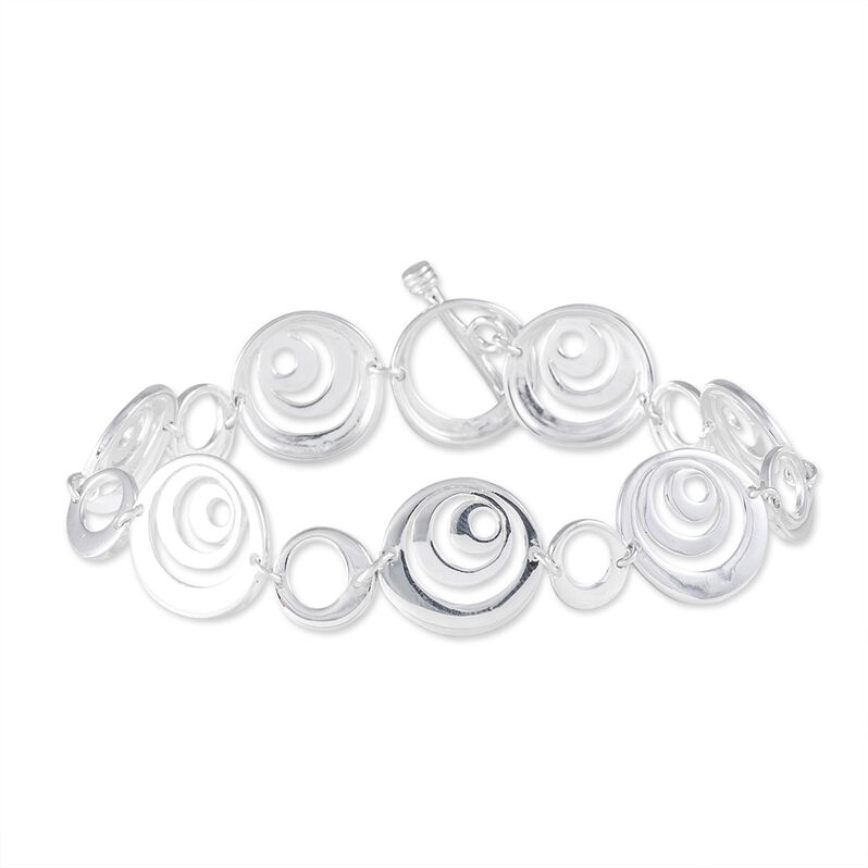 Bracelet Visitation Argent Blanc - Spannringe Damen | OROVIVO