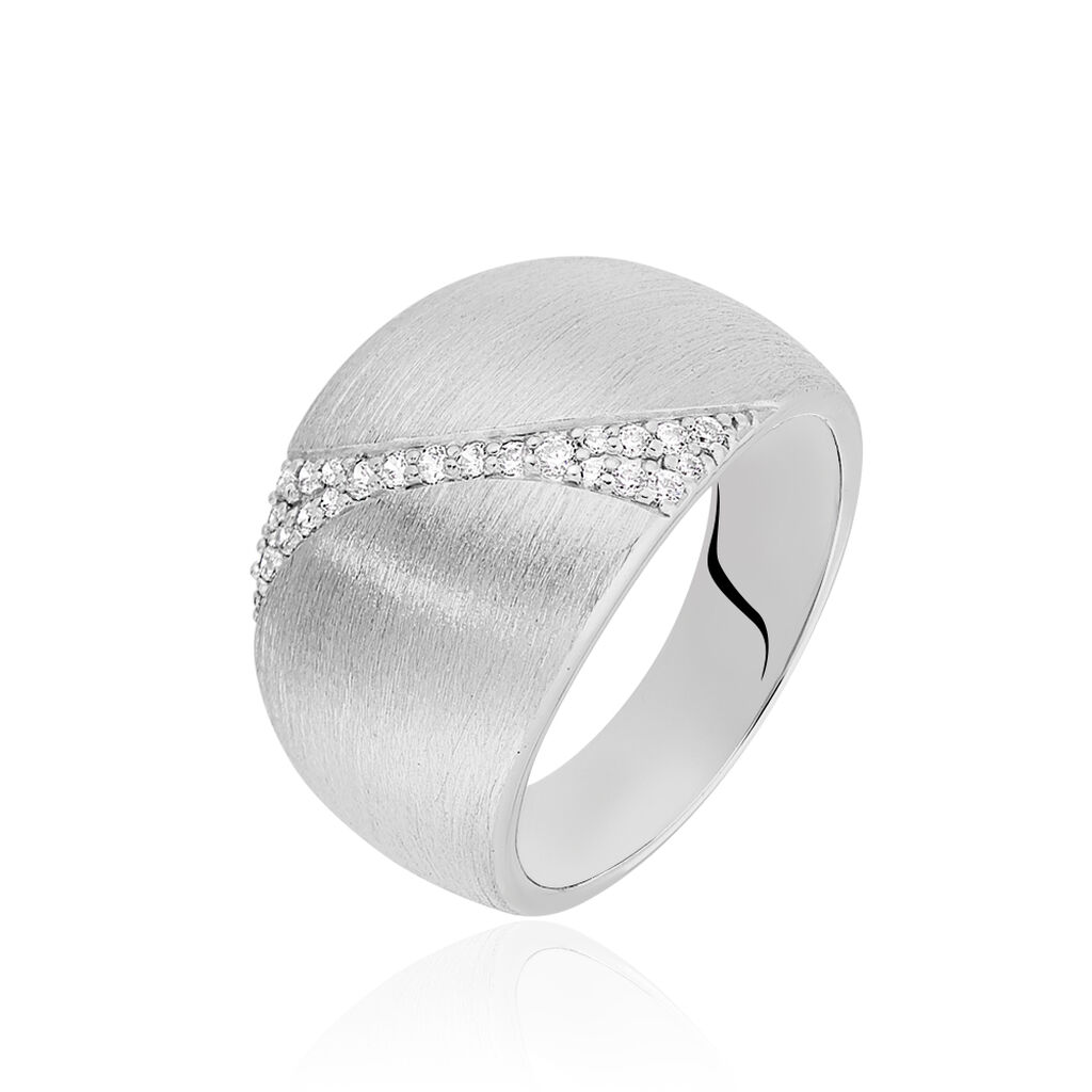 Damenring Silber 925 Zirkonia - Ringe mit Stein Damen | OROVIVO