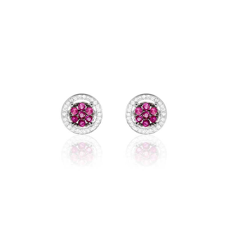 Boucles D'oreilles Or Weiss Lise-laure - Spannringe Damen | OROVIVO