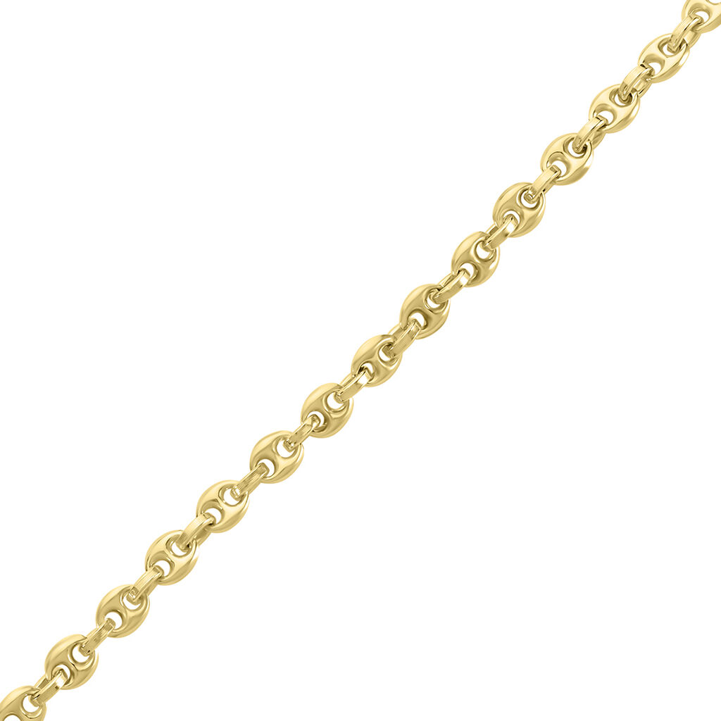 KOFI Damen Armband Silber vergoldet 925 B 4,5 mm