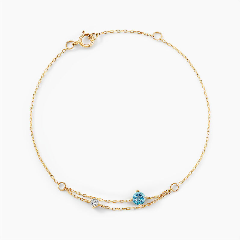 Bracelet Juliska Or Jaune Topaze Oxyde De Zirconium - Spannringe Damen | OROVIVO