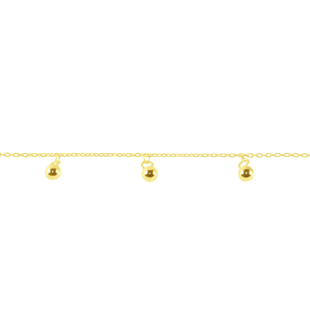 Damenarmband Ankerkette Gold 375  - Armbänder mit Anhänger Damen | OROVIVO