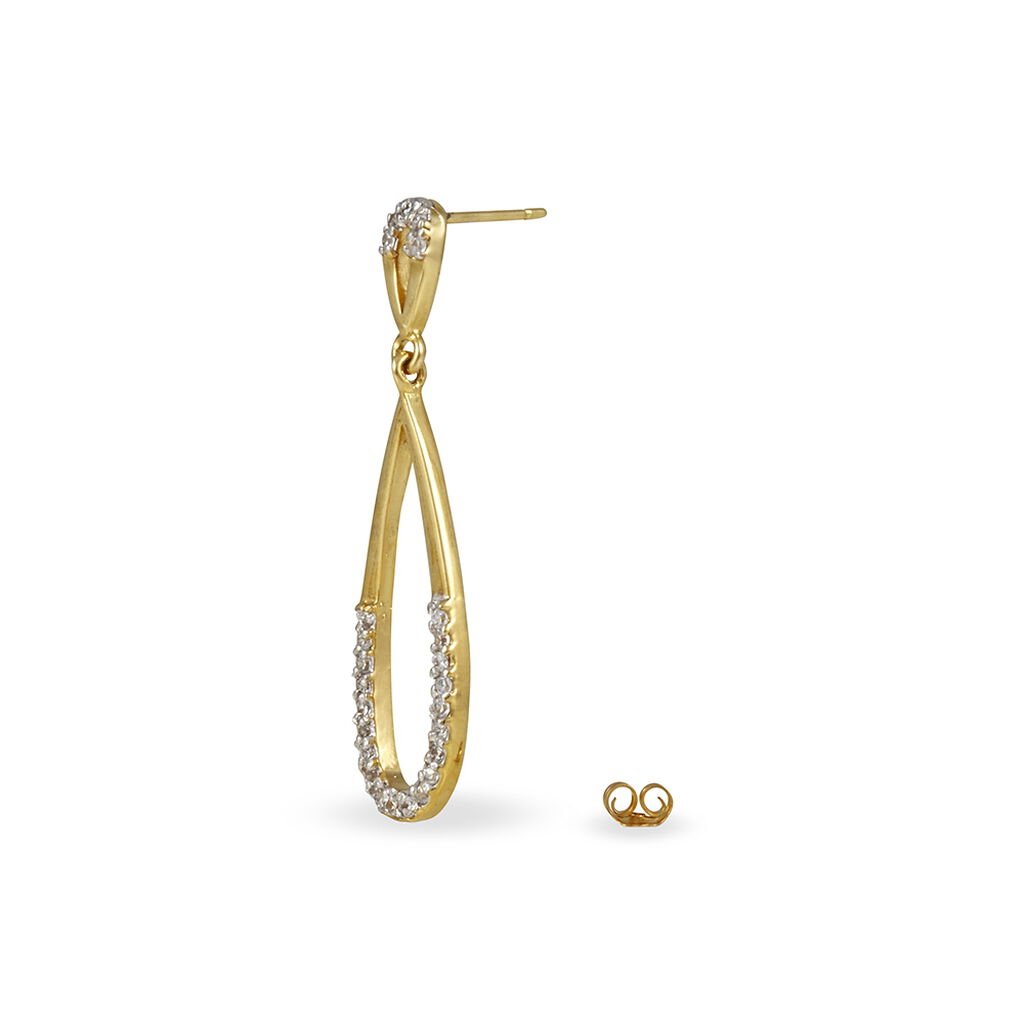 Boucles D'oreilles Plaqué Or - Spannringe Damen | OROVIVO