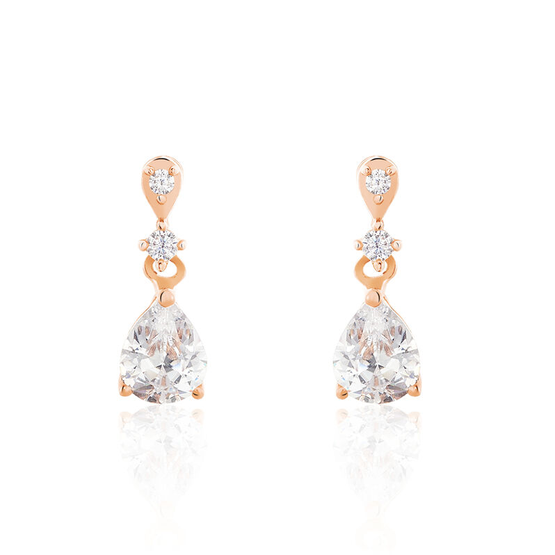 Boucles D'oreilles Or Rose Alisonne - Spannringe Damen | OROVIVO
