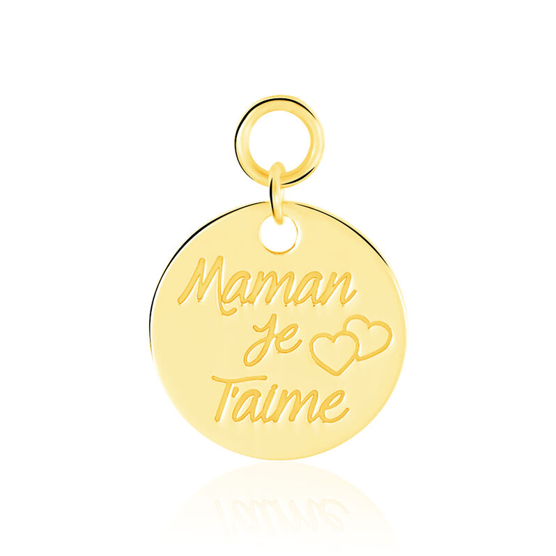Pendentif Anelie Argent Jaune - Spannringe Familie | OROVIVO